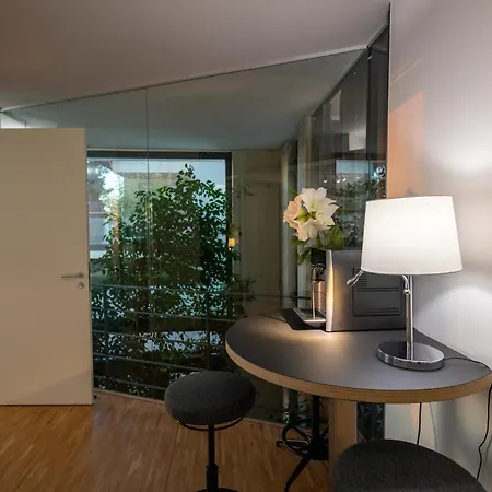 Apartment Bamboo - Business-30 Qm-ruhig-parkplatz-arbeitsplatz *